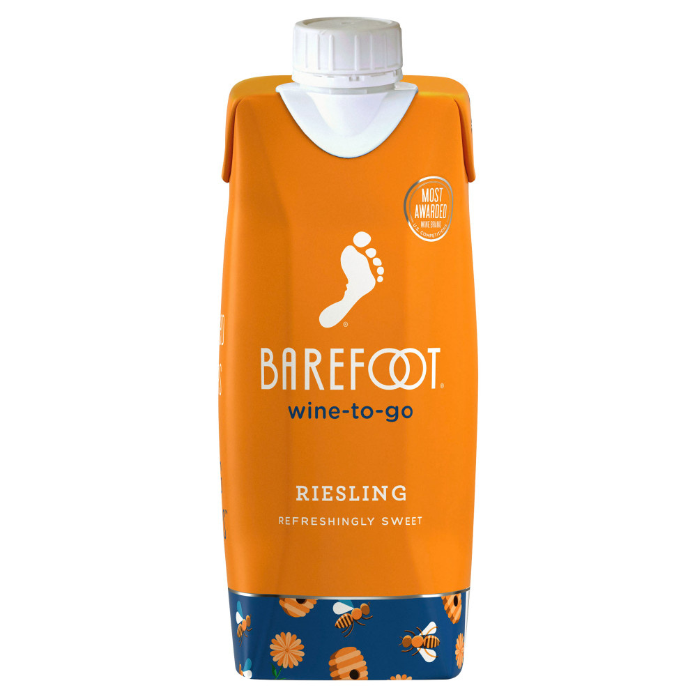 Barefoot Riesling White Wine Tetra 500ml