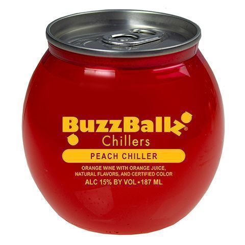 Buy BuzzBallz Peach Chiller 187ml Online from 7-Eleven |Fast