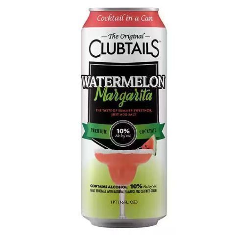 Clubtails Watermelon Margarita 16oz Can