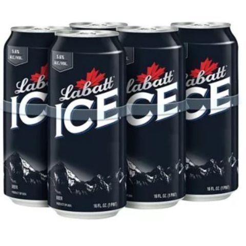 Labatt Ice 6 Pack 16oz Cans