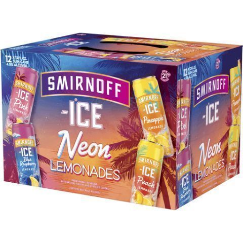 Smirnoff Ice Neon Variety 12 Pack 12 oz Cans