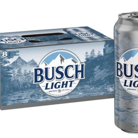 Busch Light 8 Pack 16oz Cans