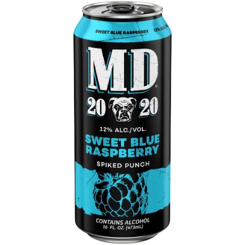 MD 20/20 Sweet Blue Raspberry 16oz Can