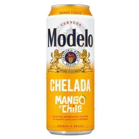 Modelo Chelada Mango y Chile Flavored Beer 24oz Can