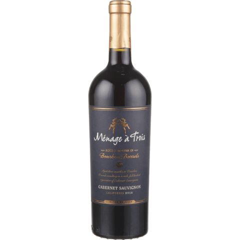 Menage a Trois Bourbon Barrel Cabernet Sauvignon 750mL
