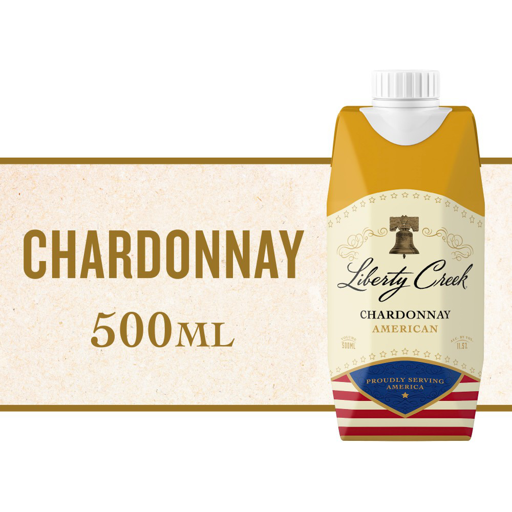 Liberty Creek Vineyards Chardonnay White Wine Tetra 500ml