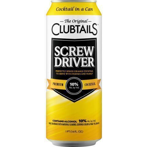 Clubtails Screwdriver 16oz Can