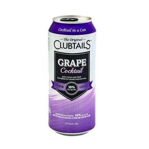 Clubtails Grape 16oz Can