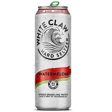 White Claw Hard Seltzer Watermelon 19.2oz Can