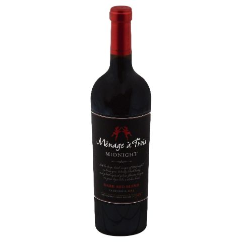 Menage a Trois Midnight Red Blend 750mL