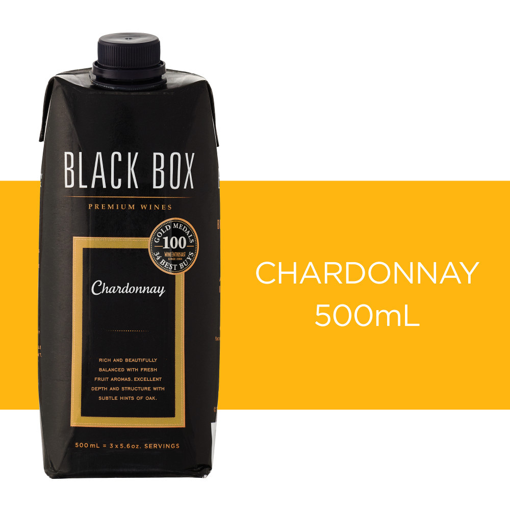 Black Box Chardonnay White Wine 500ml Tetra