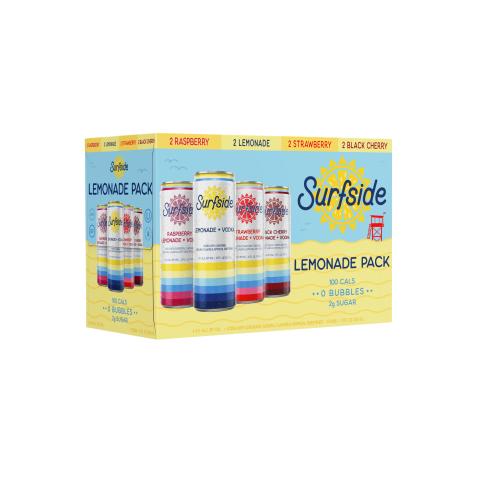 Surfside Lemonade 8 Pack 12oz Can
