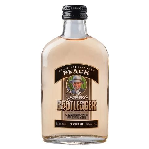 Johny Bootlegger Sour Peach 12% 6.8oz Botle