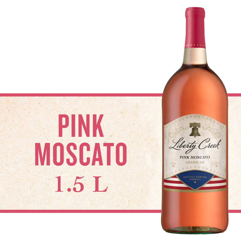 Liberty Creek Vineyards Pink Moscato Wine 1.5L