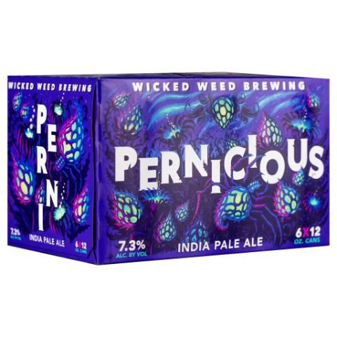 Wicked Weed Pernicious 6 Pack 12oz Can