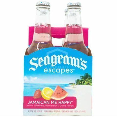 Seagrams Escape Jamaican Me Happy 4 Pack 11.2oz Bottles