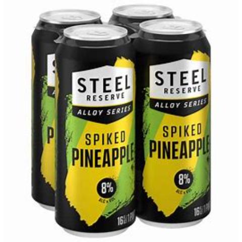 Steel Reserve Pineapple 4 Pack 16oz Can