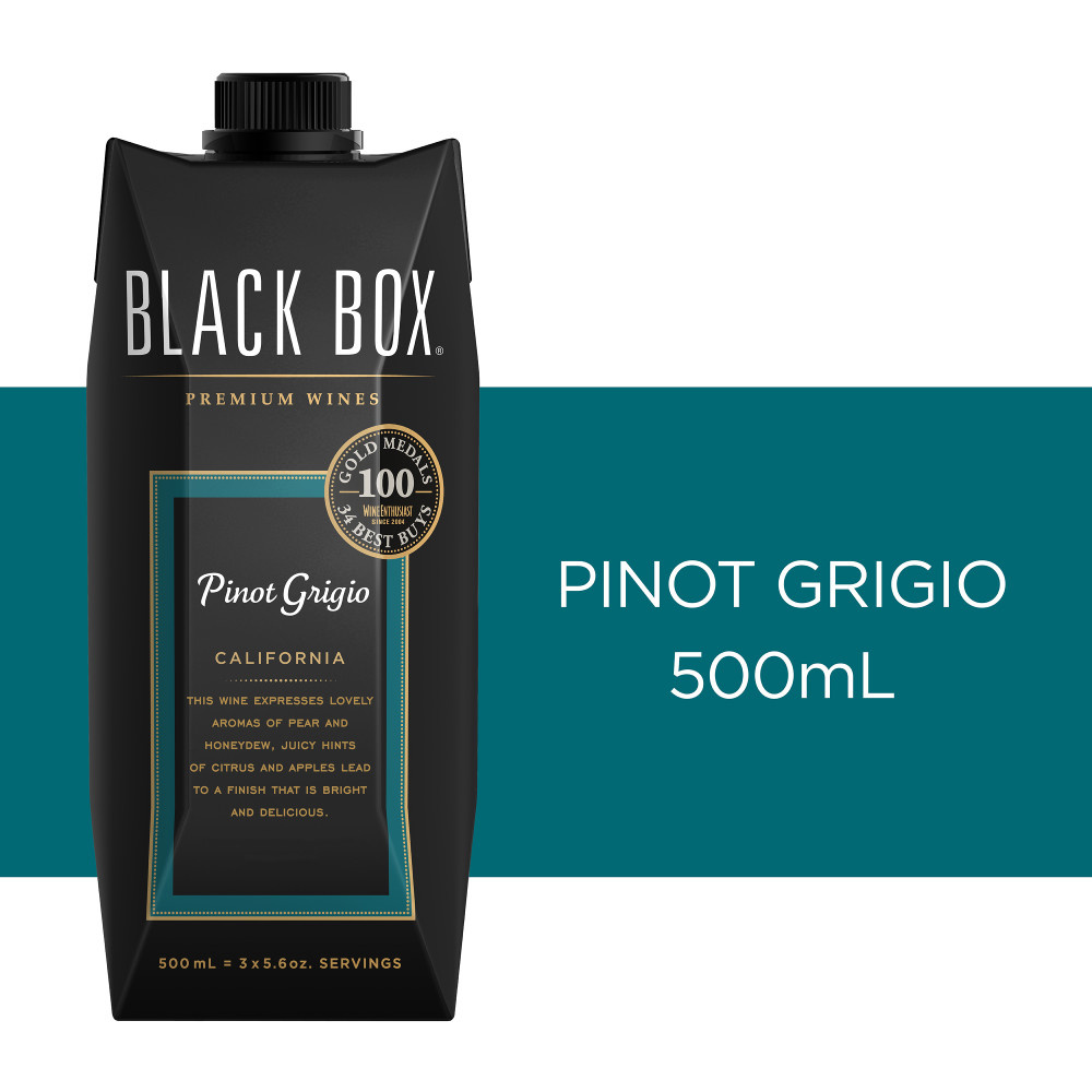 Black Box Pinot Grigio White Wine 500ml Tetra