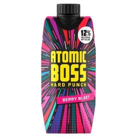 Atomic Boss Berry Blast 500ml