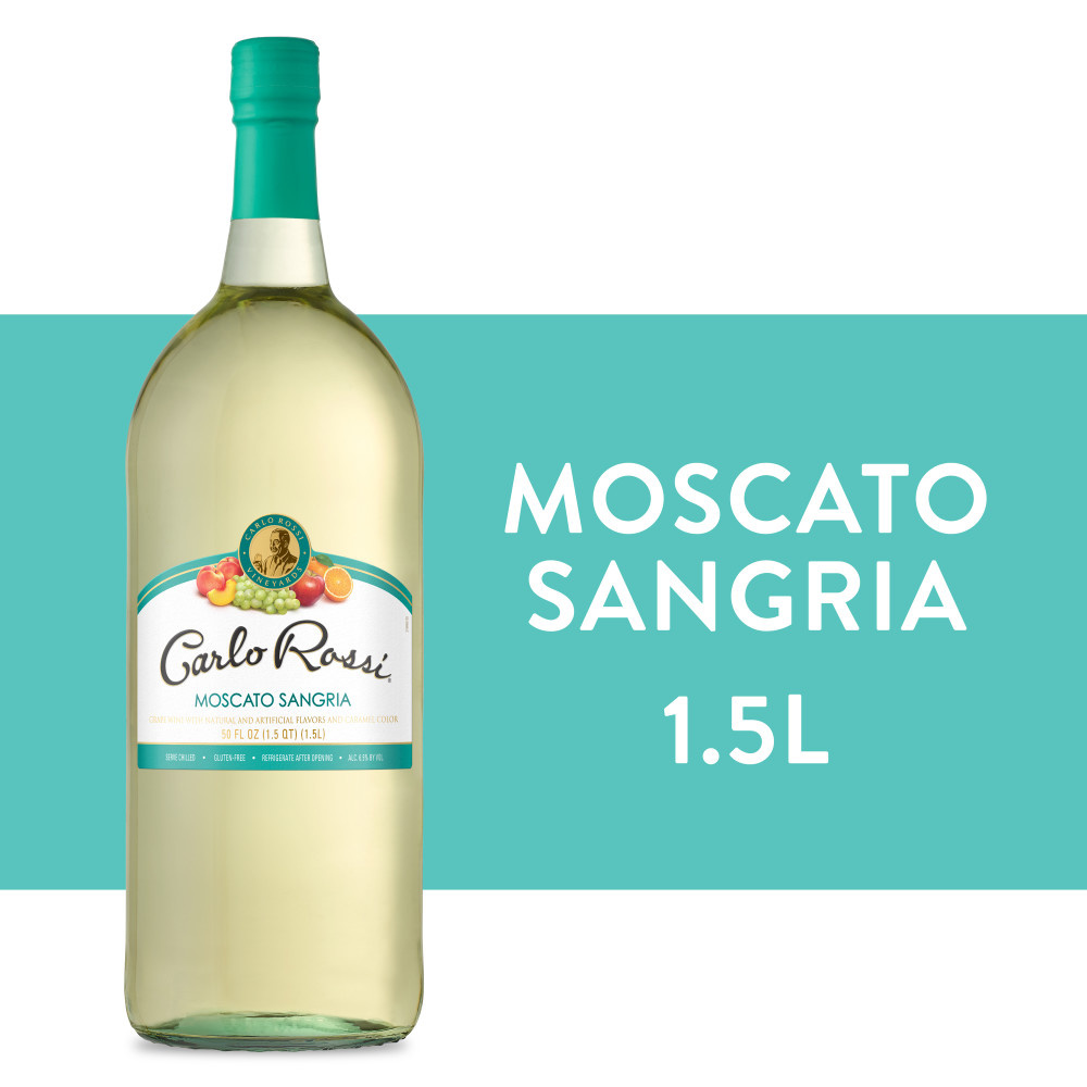 Carlo Rossi Moscato Sangria White Wine 1.5L