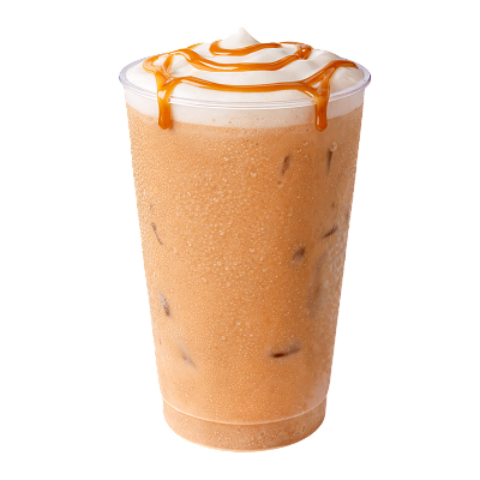 Salted Caramel Latte Iced Coffee 16oz