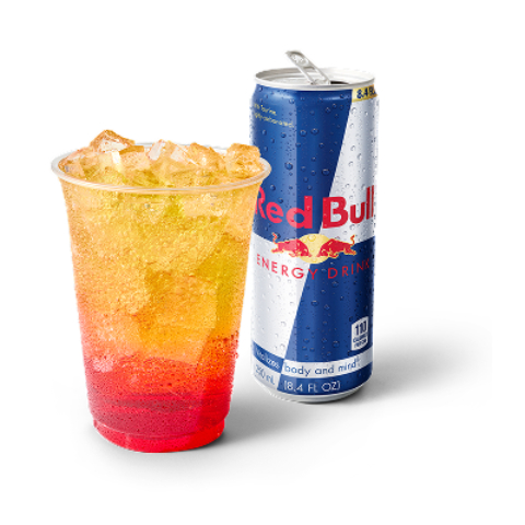 Strawberry Vanilla Red Bull Mixer 16oz