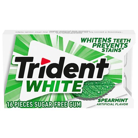 Trident White Spearmint 16 Count