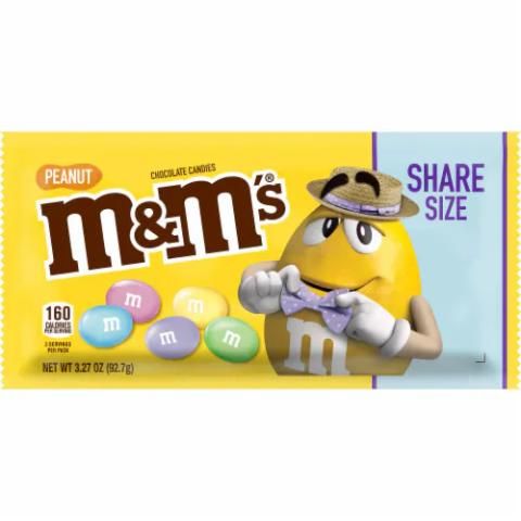 M&M Pastel Peanut 3.27oz