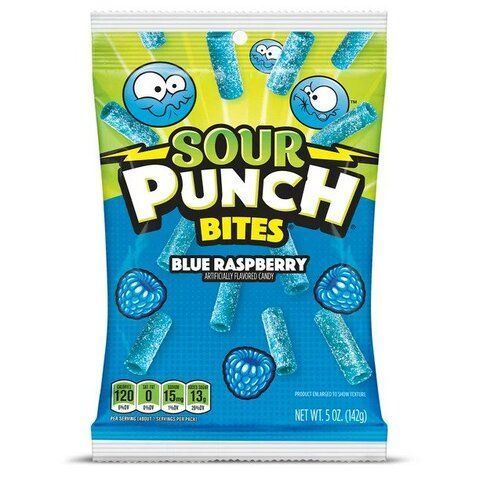 Sour Punch Bites Blue Raspberry Bites 5oz
