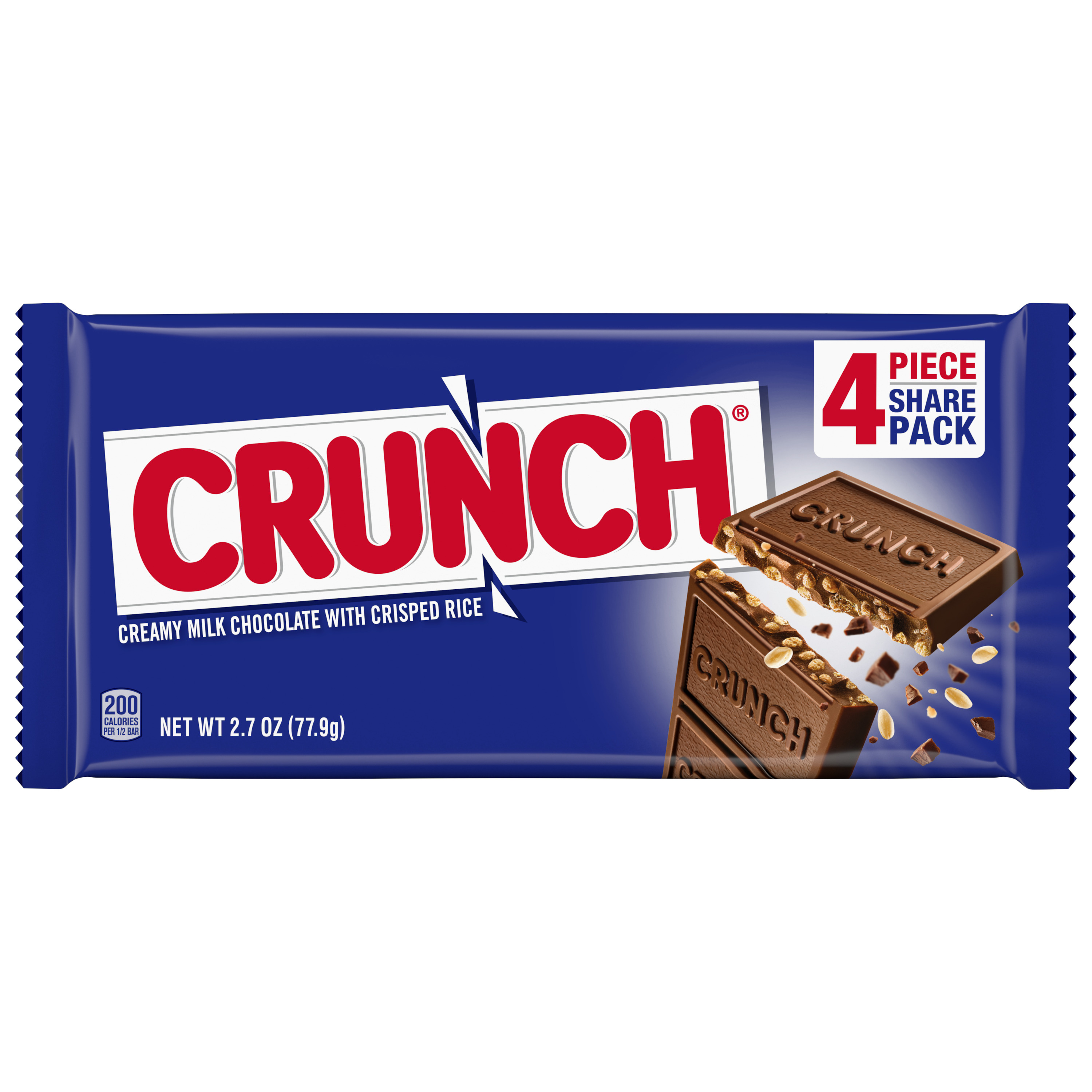 Crunch, Share Size Candy Bars, 2.7oz