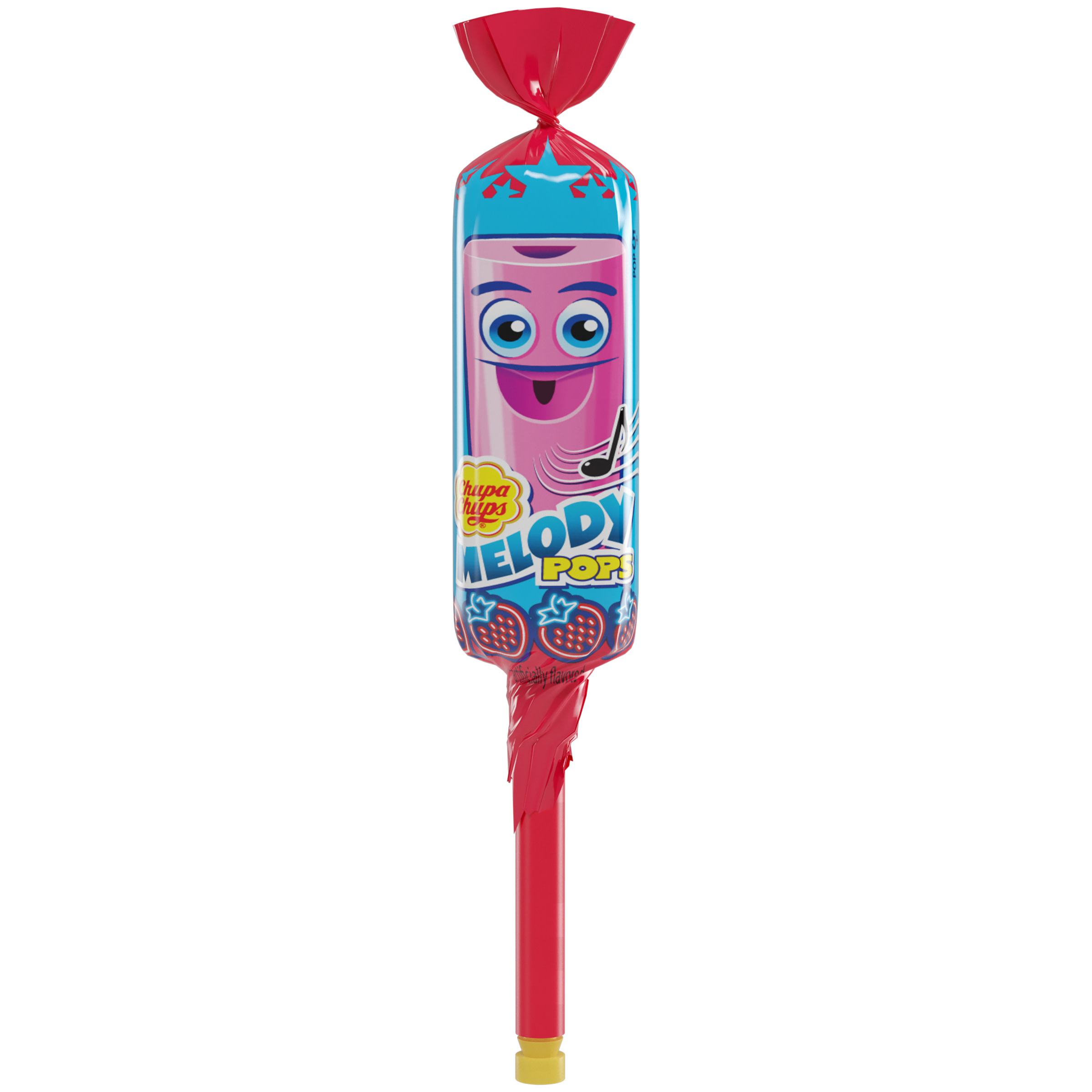Chupa Chups Lollipops Melody Pops, Assorted Flavors, 1 pc
