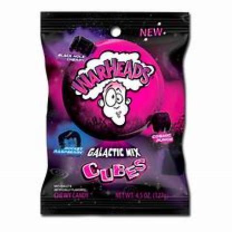 Warheads Galactic Mix Cubes 4.5oz