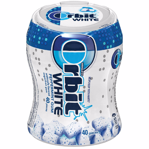 Orbit Soft Chew Peppermint Gum 40ct