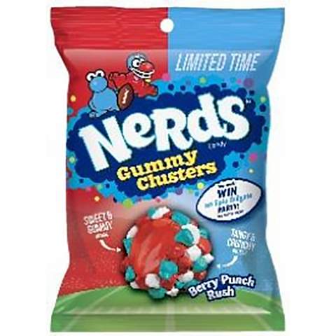 Nerds Gummy Clusters Berry Punch Rush 5oz