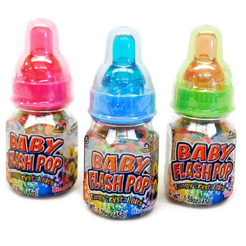 Kidsmania Baby Flash Pop Light Up Candy 1.59oz