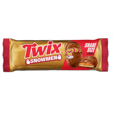 TWIX Caramel Snowman 2.12oz