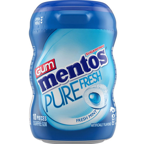Mentos Nano Bottles Fresh mint 10ct