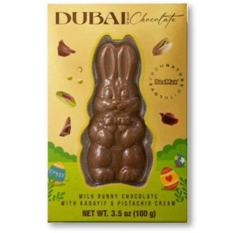 BeeMax Dubai Style Milk Chocolate Bunny 3.36oz