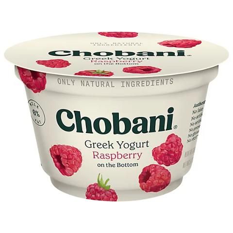 Chobani Greek Yogurt Raspberry 4.5oz