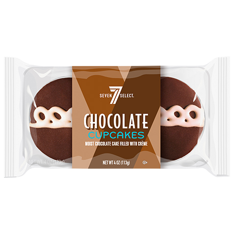 7-Select Chocolate Cupcakes 4oz 2ct