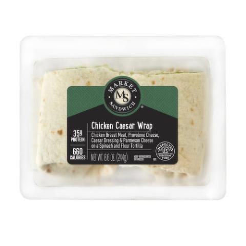 Market Sandwich Chicken Caesar Wrap 8.6oz