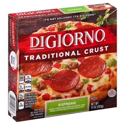 DiGiorno For One Supreme Pizza 10oz