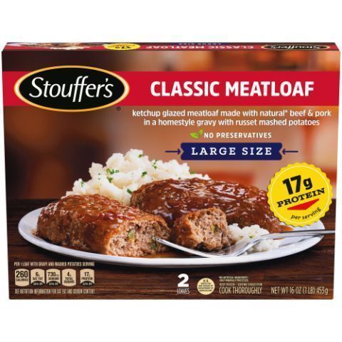 Stouffer's Meatloaf & Mashed Potatoes with Gravy 16oz