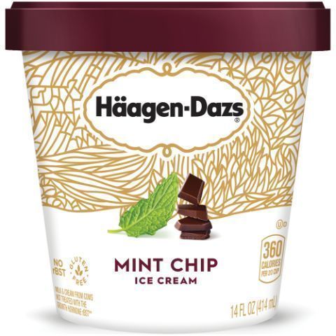Haagen Dazs Mint Chip 14oz