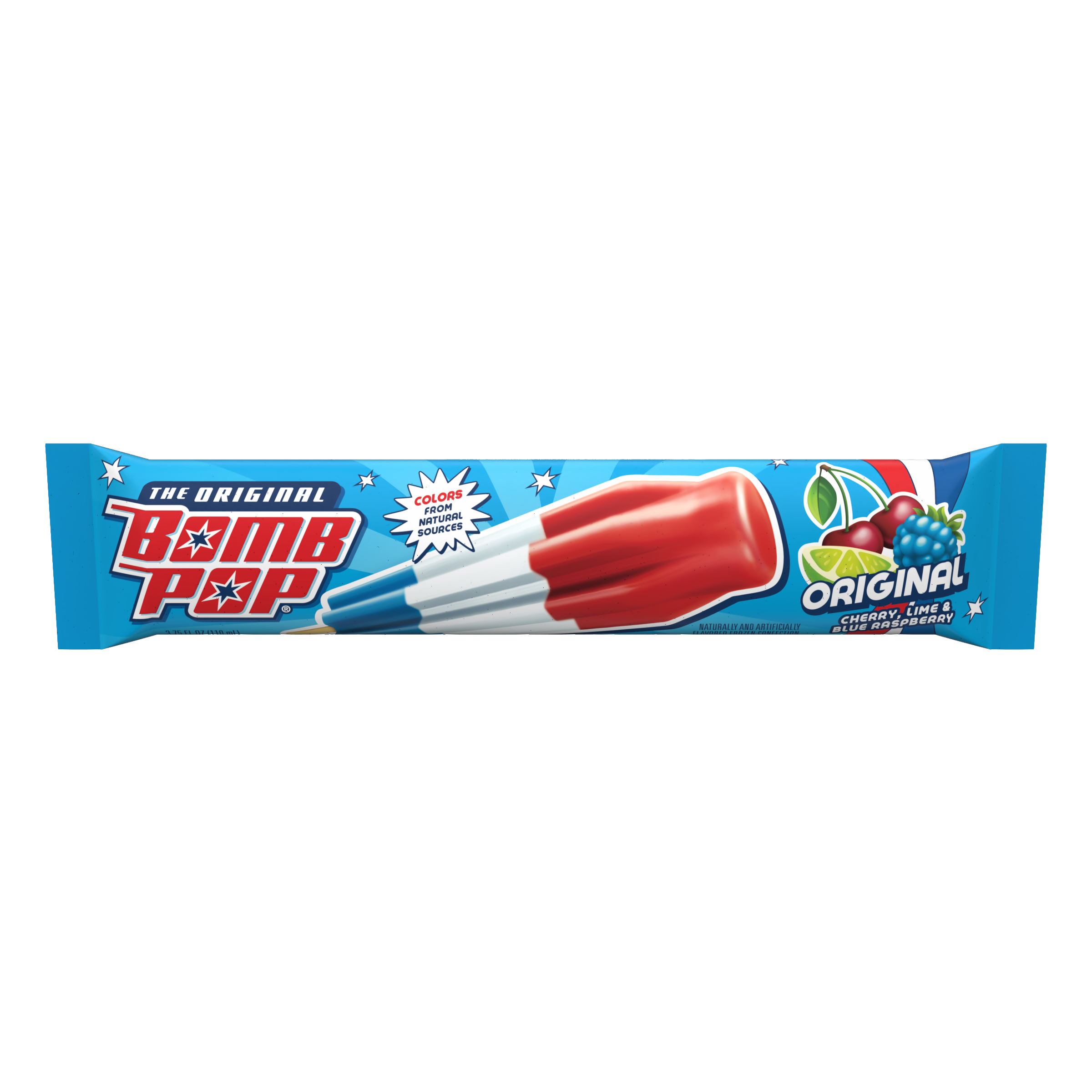 Bomb Pop Original Frozen Ice Pop
