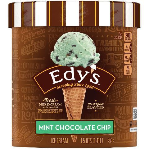 Edy's Mint Chocolate Chip 1.5 Quart