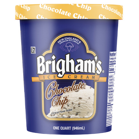 Brigham's Chocolate Chip Ice Cream Qt