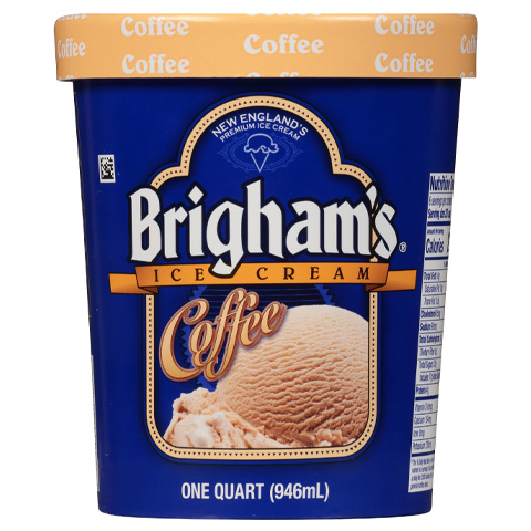 Brigham's Coffee Ice Cream 1qt