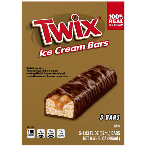 TWIX Ice Cream Bars 5ct