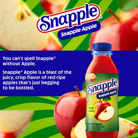 Buy Snapple Apple 16oz Online from 7-Eleven |Fast Delivery | 7NOW